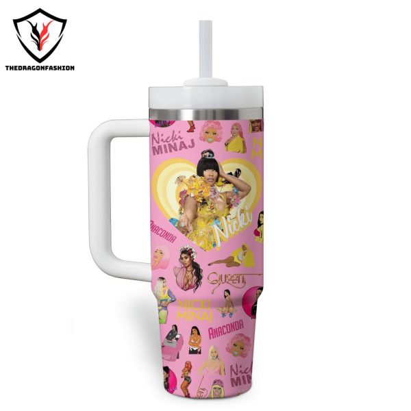 Nicki Minaj Anaconda Tumbler With Handle And Straw