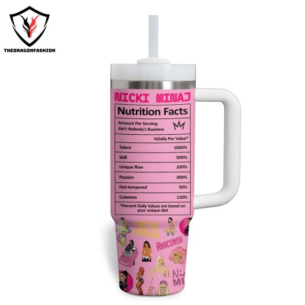 Nicki Minaj Anaconda Tumbler With Handle And Straw