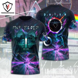 Pink Floyd The Division Bell Design 3D T-Shirt