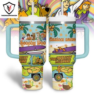 Scooby Doo The Mystery Machine Tumbler With Handle And Straw