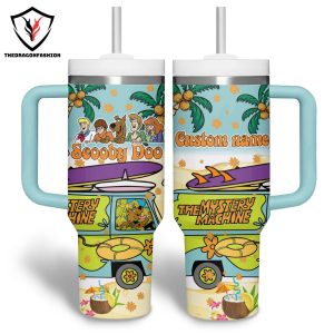 Scooby Doo The Mystery Machine Tumbler With Handle And Straw