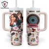 Personalized Van Halen Nutrition Fact Tumbler With Handle And Straw