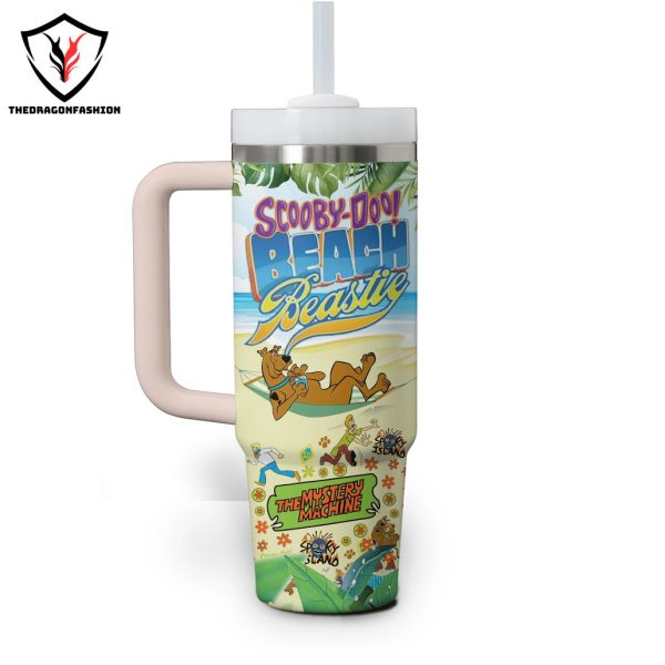 Scooby-Doo Beach Beastie 1st Day Of Summer Tumbler With Handle And Straw