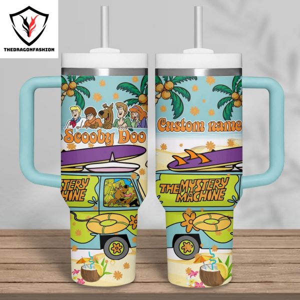 Scooby Doo The Mystery Machine Tumbler With Handle And Straw