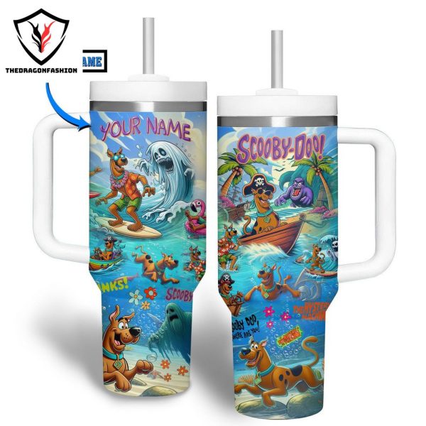 Scooby-Doo Where Are You Tumbler With Handle And Straw