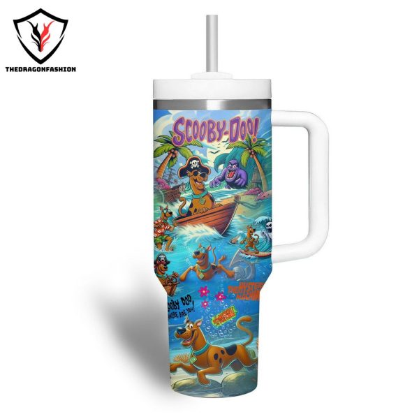 Scooby-Doo Where Are You Tumbler With Handle And Straw