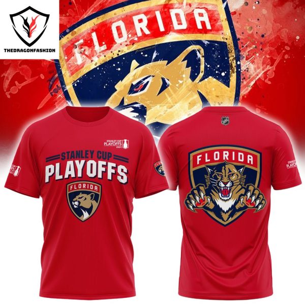 Stanley Cup Playoffs Florida Panthers Design 3D T-Shirt