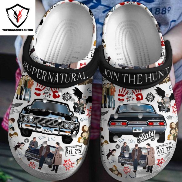 Supernatural Join The Hunt Crocs