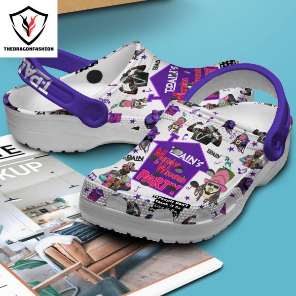 T-pain Mansion Wisconsin Party Crocs