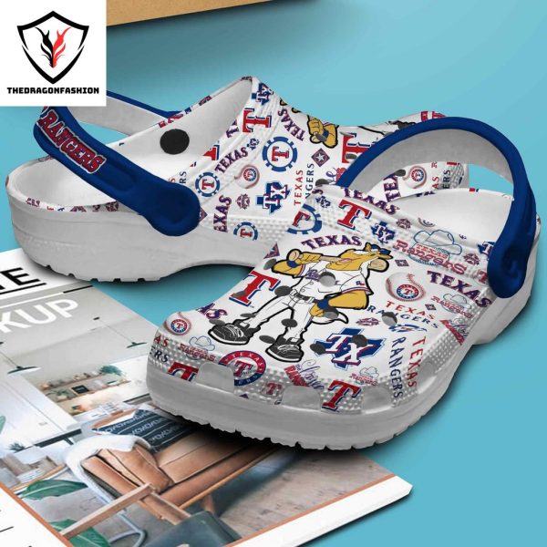 Texas Rangers Lets Go Rangers Crocs