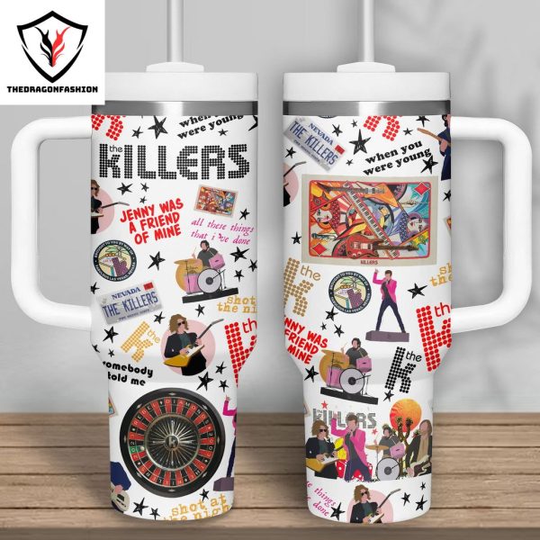 The Killer Jenny Was A Friend Of Mine Tumbler With Handle And Straw
