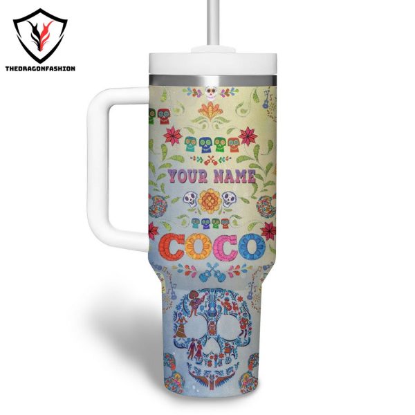 Un Poco Loco Coco Seize Your Moment Tumbler With Handle And Straw