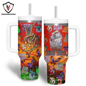 Zeds Dead Tumbler With Handle And Straw