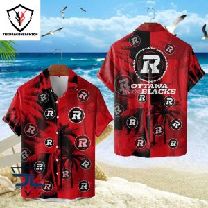 Ottawa Redblacks Tropical Hawaiian Shirt