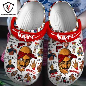 Tupac Shakur All Eyez On Me Design Crocs