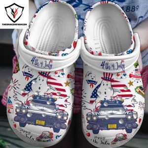 Happy 4th Of July Independence Day Design Crocs