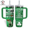 Boston Celtics Unfinished Business Tumbler With Handle And Straw