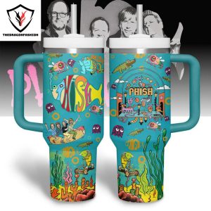 Phish Summer Tour 2024 Tumbler With Handle And Straw