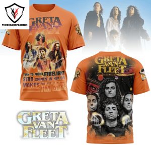 Greta Van Fleet Flower Power Lyrics 3D T-Shirt