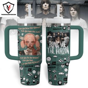 Bring Me The Horizon – This Aint Heavy Metal Tumbler With Handle And Straw
