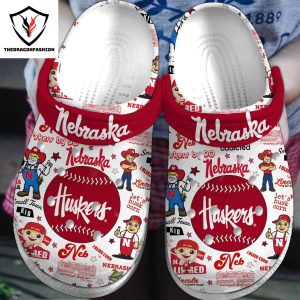 Personalized Nebraska Cornhuskers – Go Big Red Crocs