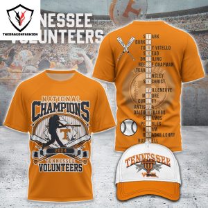 National Champions 2024 Tennessee Volunteers 3D T-Shirt