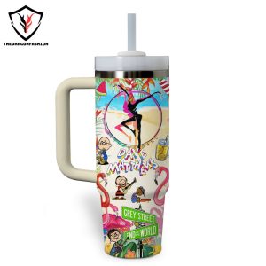 Dave Matthews Band Sweet Summer Wish Your Summer Is Chill Tumbler With Handle And Straw