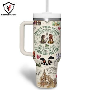 Practical Magic Tumbler With Handle And Straw