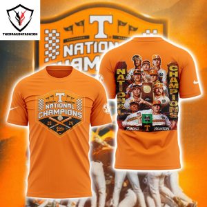 Tennessee Volunteers National Champions 2024 3D T-Shirt