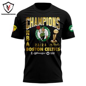 The Final 2023-2024 NBA Champions Boston Celtics Different Here 3D T-Shirt