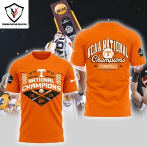 NCAA National Champions Tennessee Volunteers 2024 3D T-Shirt