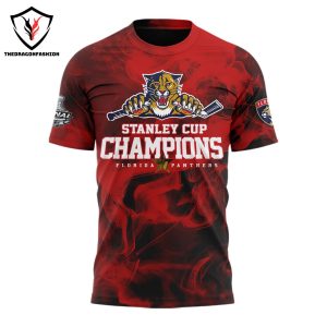 Stanley Cup Champions 2024 Florida Panthers 3D T-Shirt