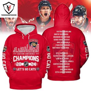 Eastern Conference Champions 2024 Florida Panthers Let Go Cats Hoodie