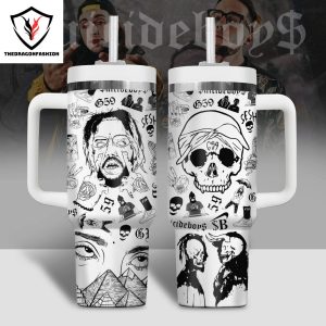 Suicideboys G59 Tumbler With Handle And Straw