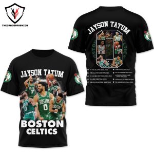 Jayson Tatum Boston Celtics 3D T-Shirt
