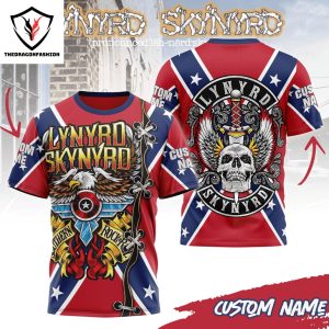 Lynyrd Skynyrd Southern Rock Design 3D T-Shirt