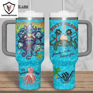 Dirty Heads – It Summer Time Tumbler With Handle And Straw