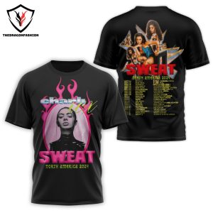 Charli Xcx Sweat North America 2024 3D T-Shirt