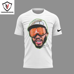 Tatum Big Face Boston Celtics NBA Finals Champions 3D T-Shirt
