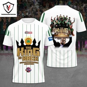 Panathinaikos Bc The King Is Back Euroleague Champions Berlin 2024 T-Shirt 3D