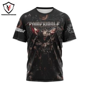 Wolfsnachte 2024 Powerwolf – Metal Is Religion 3D T-Shirt