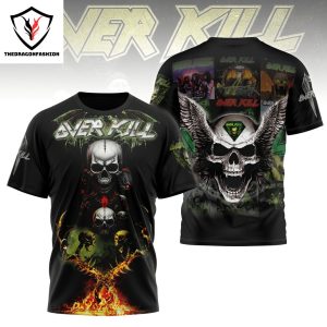 Overkill Band Design 3D T-Shirt