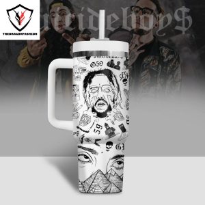 Suicideboys G59 Tumbler With Handle And Straw