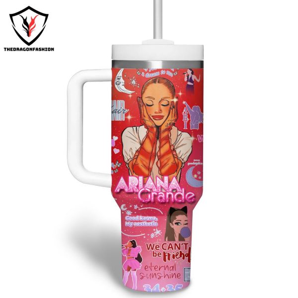Ariana Grande In My Tumbler With Handle And Straw