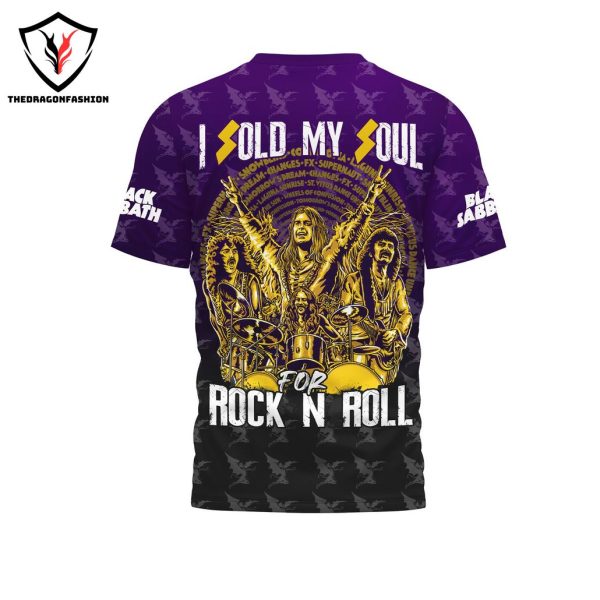 Black Sabbath I Sold My Soul For Rock N Roll 3D T-Shirt