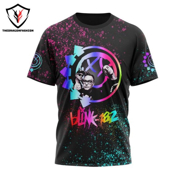 Blink-182 One More Time Summer Tour Design 3D T-Shirt