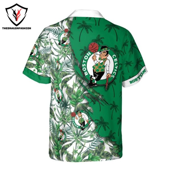 Boston Celtics National Basketball Summer Hawaiian Shirt