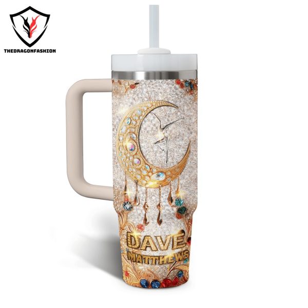 Dave Matthews Band Logo Tumbler With Handle And Straw