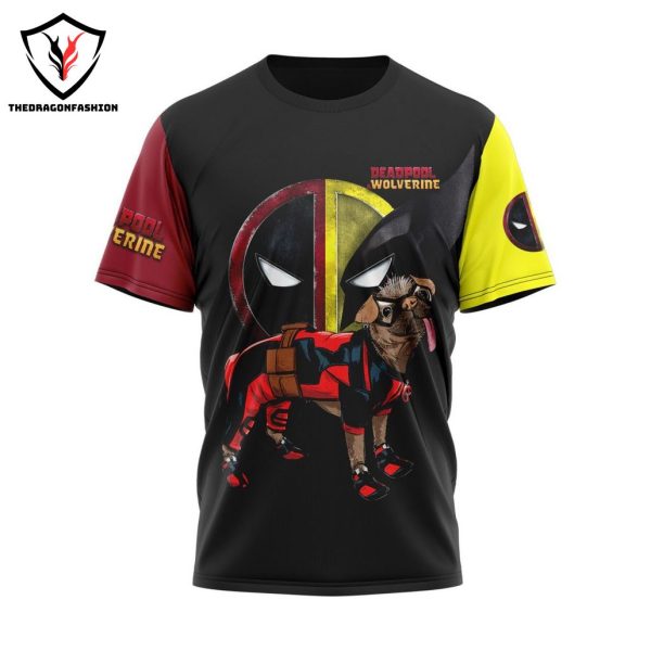 Deadpool & Wolverine Let Go Design 3D T-Shirt