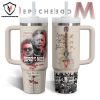 Bruce Springsteen Signature Thank You For The Memories Tumbler With Handle And Straw